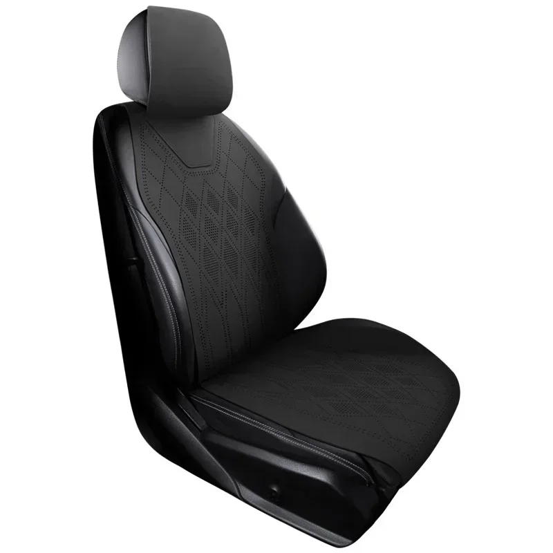 

Универсальный всесезонный чехол на автомобильное сиденье, дышащее замшевое сиденье, противоскользящие защитные подушки, автомобильный ультратонкий замшевый чехол на сиденье