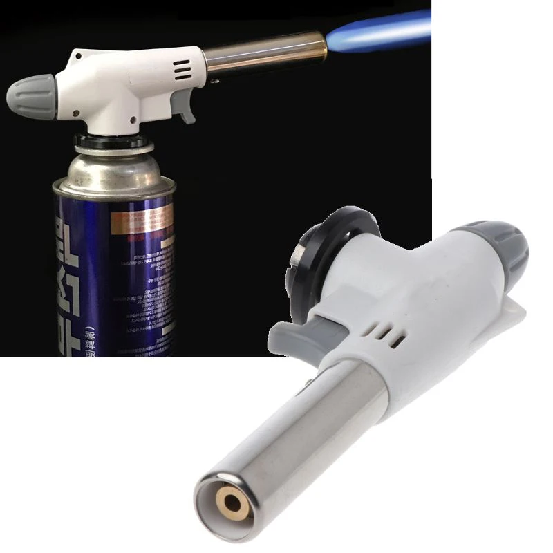 

Torch Cooking AutoIgnition Butane Gas Welding-Burner Heating Welding Gas Burner Flame Lighter Metal Flame Gas Torch Blow For BBQ