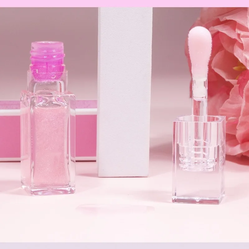 Розовый прозрачный блеск волшебное масло для изменения цвета увлажняющее