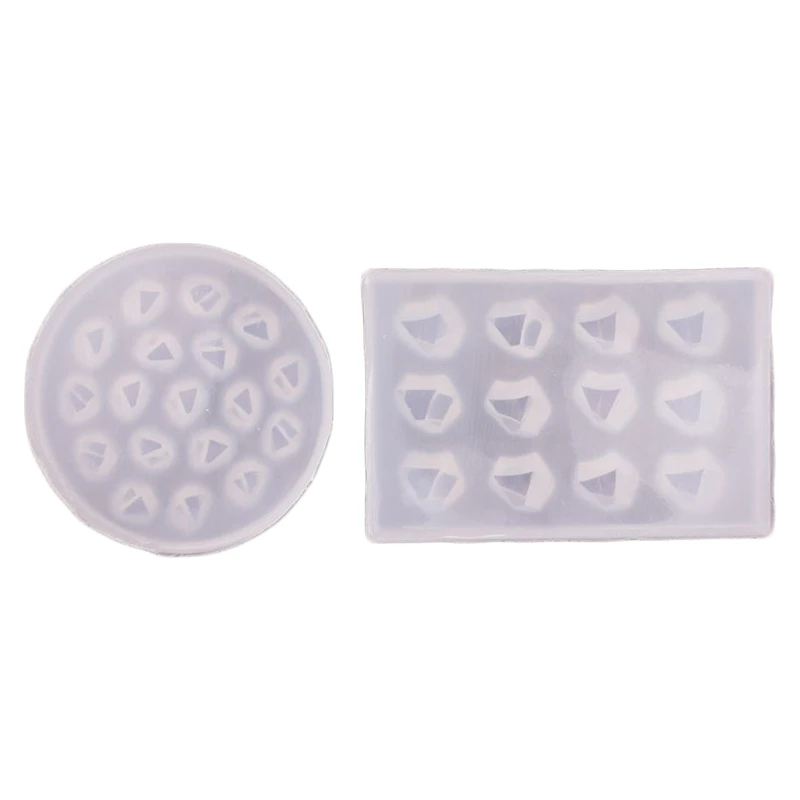 

Gems Fondant Molds,Mini Ice Cube Mold,Gems Stone Clay Molds,Polymer Clay Molds,Non-stick Silicone Molds for Cake Decor