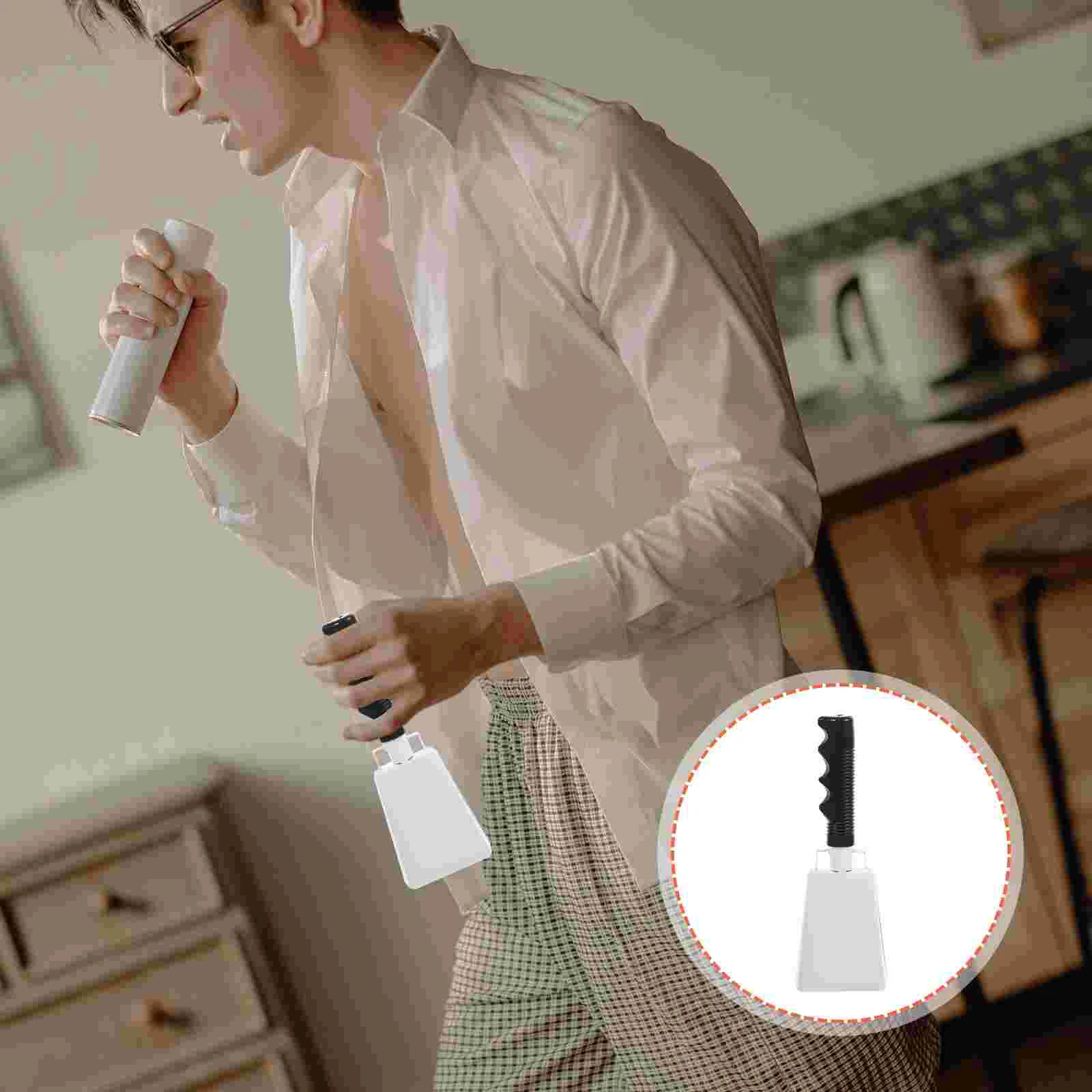 Коровьевой колокольчик Ударный Футбольные шумогенераторы Игры с длинной ручкой