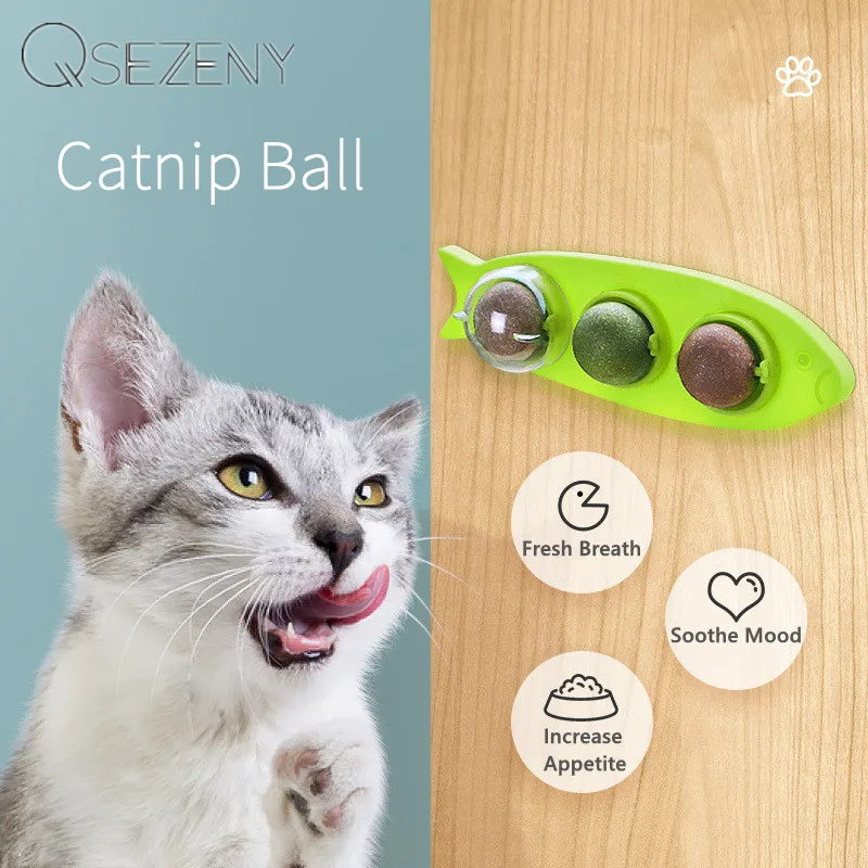 Кошка кошачья мята настенный мяч игрушка для кошек мячи из - Цена: 390.06