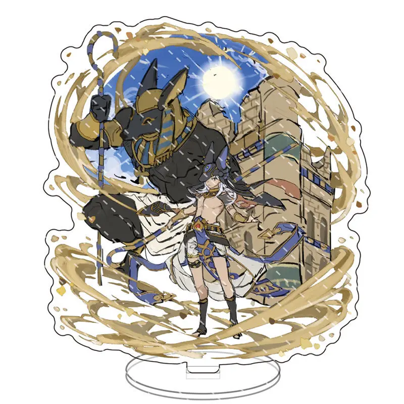 Аниме Фигурка Genshin Impact Zhongli tataglia Xiao разбавленный Ragnvindr Kaeya акриловая модель на