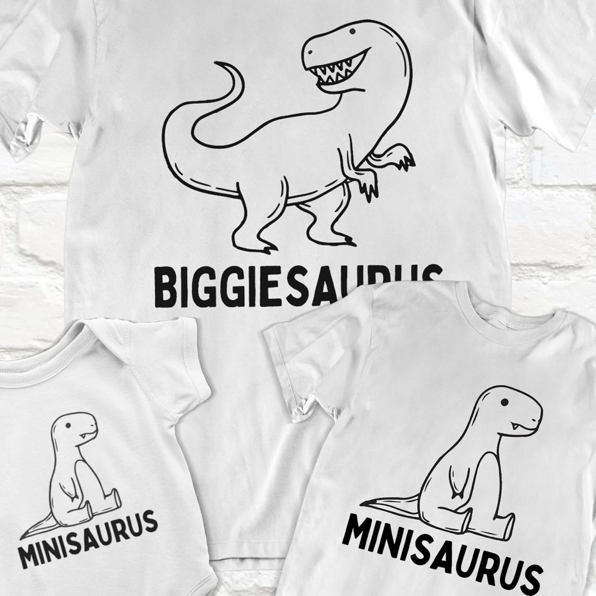 BIGGIESAURUS и MINISAURUS динозавр тематические аксессуары доступны для взрослых детей