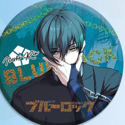 Броши аниме Blue Lock Исаги Йоичи Бачира Мегуру