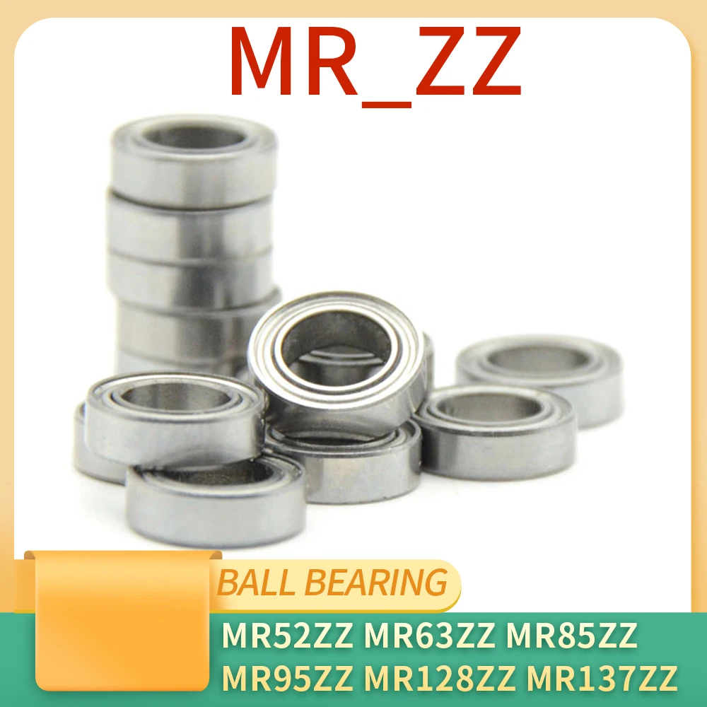 

Металлические миниатюрные подшипники MR52ZZ MR63ZZ MR85ZZ MR95ZZ MR128ZZ MR137ZZ, 10 шт.