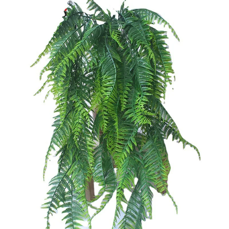 Искусственные растения Бостонский папоротник поддельная зелень подвесной плющ