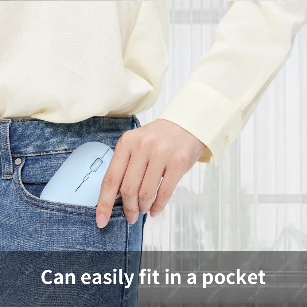 Беспроводная Bluetooth мышь игровая для Macbook Ipad Ноутбук планшет перезаряжаемая