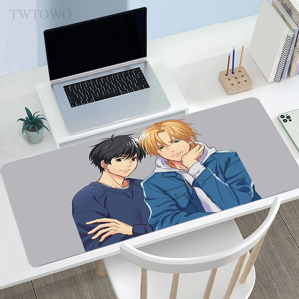 

Banana Fish Mousepad Custom Large Computer Mouse Mat keyboard pad Natural Rubber Soft Carpet Anti-slip Table Mat