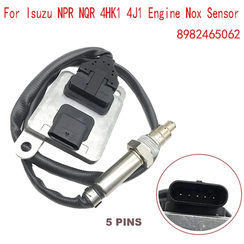 8982465062 Новый датчик оксида азота для двигателя Isuzu NPR NQR 4HK1 4J1 Nox Sensor