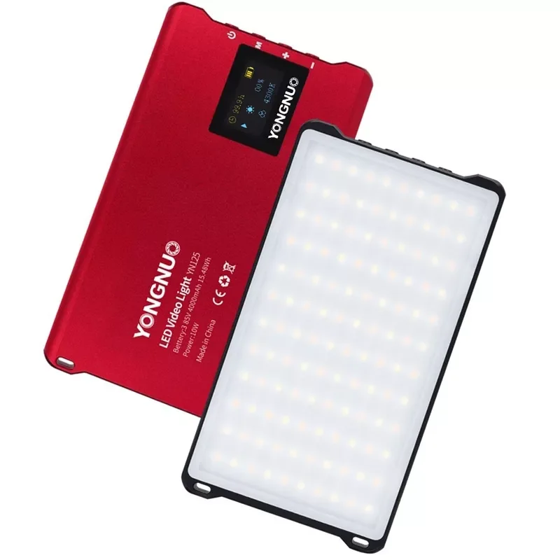 

YONGNUO YN125 Mini LED Fill Light Photography Lamp for Makeup Video Selfie Taking Photo TikTok Optional with battery/DC/tripod