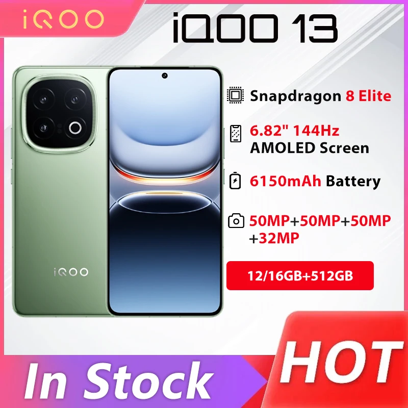 Смартфон Vivo iQOO 13 12/512ГБ 16/512ГБ china