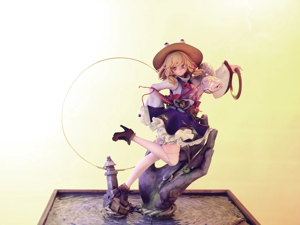 27 см аниме Moriya Suwako Project Kit kawaii смола GK DIY белая сборка GK модель статуя игрушки кукла коллекция подарки (art.: 3920cdf136dad) - 3920cdf136dad