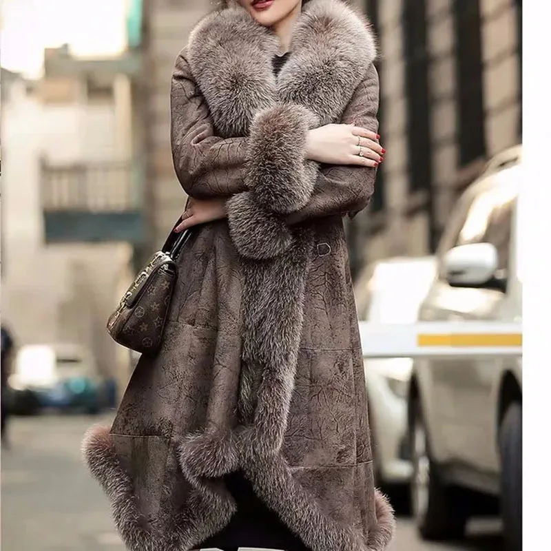 Рисунок 3 - Роскошное Женское пальто из кроличьего меха
