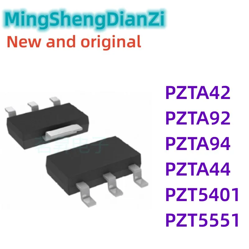 

100PCS Neue Original PZTA42 PZTA92 PZTA94 PZTA44 PZT5401 PZT5551 SOT-223