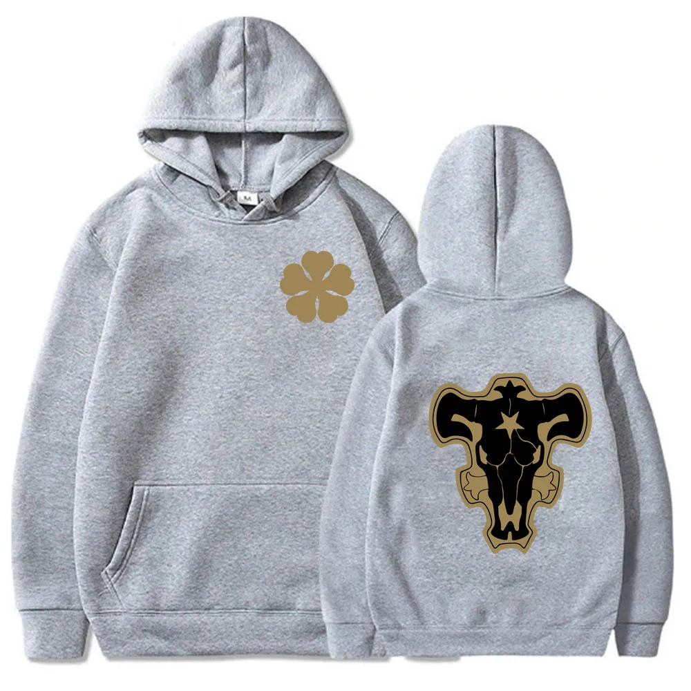 

Black Clover Fashion Hoodies Women Harajuku Sweatshirt Streetwear Hoodie Male/Female Pullovers Kawaii Y2K Fashion Kids Clothing