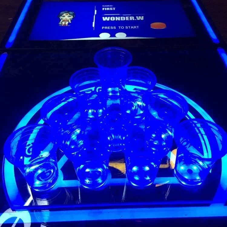 Электронный аркадный игровой автомат для бара индивидуальный стол пивного понга