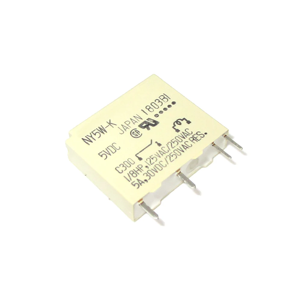 1 шт. NY5W-K 5 В NY12W-K 12 постоянного тока NY24W-K DC24V 5A4 контакты оригинальное реле