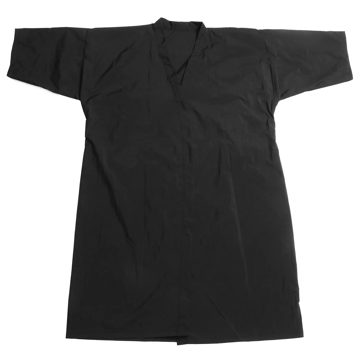 

Гостевой халат, банный халат, простой женский Шелковый костюм для салона красоты, парикмахерские черные комбинезоны, Мужская шаль