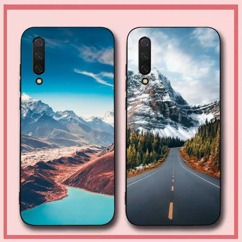 

Travel mountain Phone Case for Xiaomi mi 5 6 8 9 10 lite pro SE Mix 2s 3 F1 Max2 3