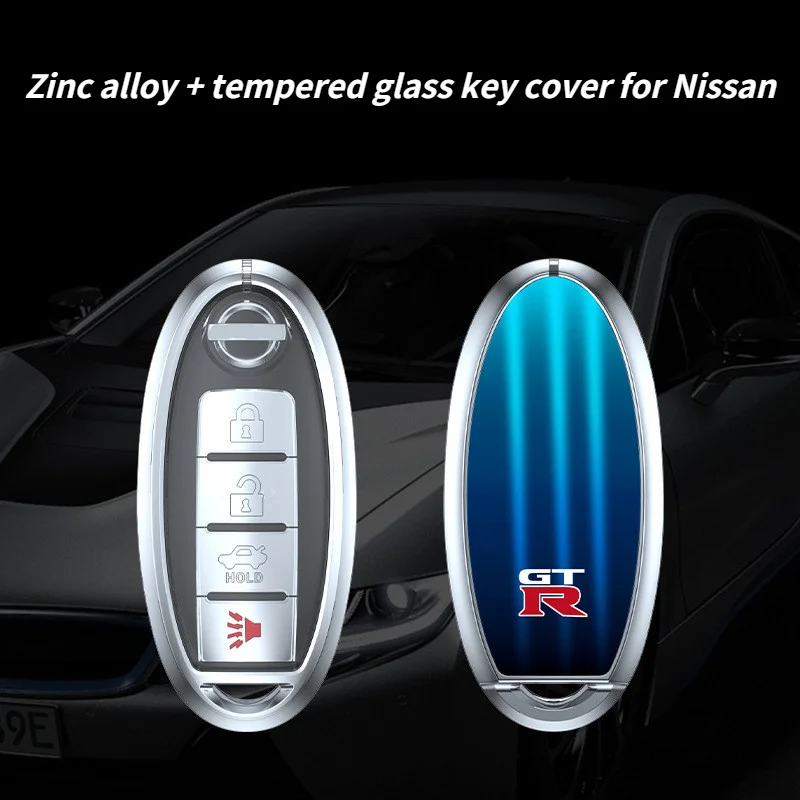 

Car Key Fob Cover Case Holder Shell for Nissan Qashqai J10 J11 X-Trail T31 T32 Kicks Tiida Pathfinder Murano Note Juke Keychains