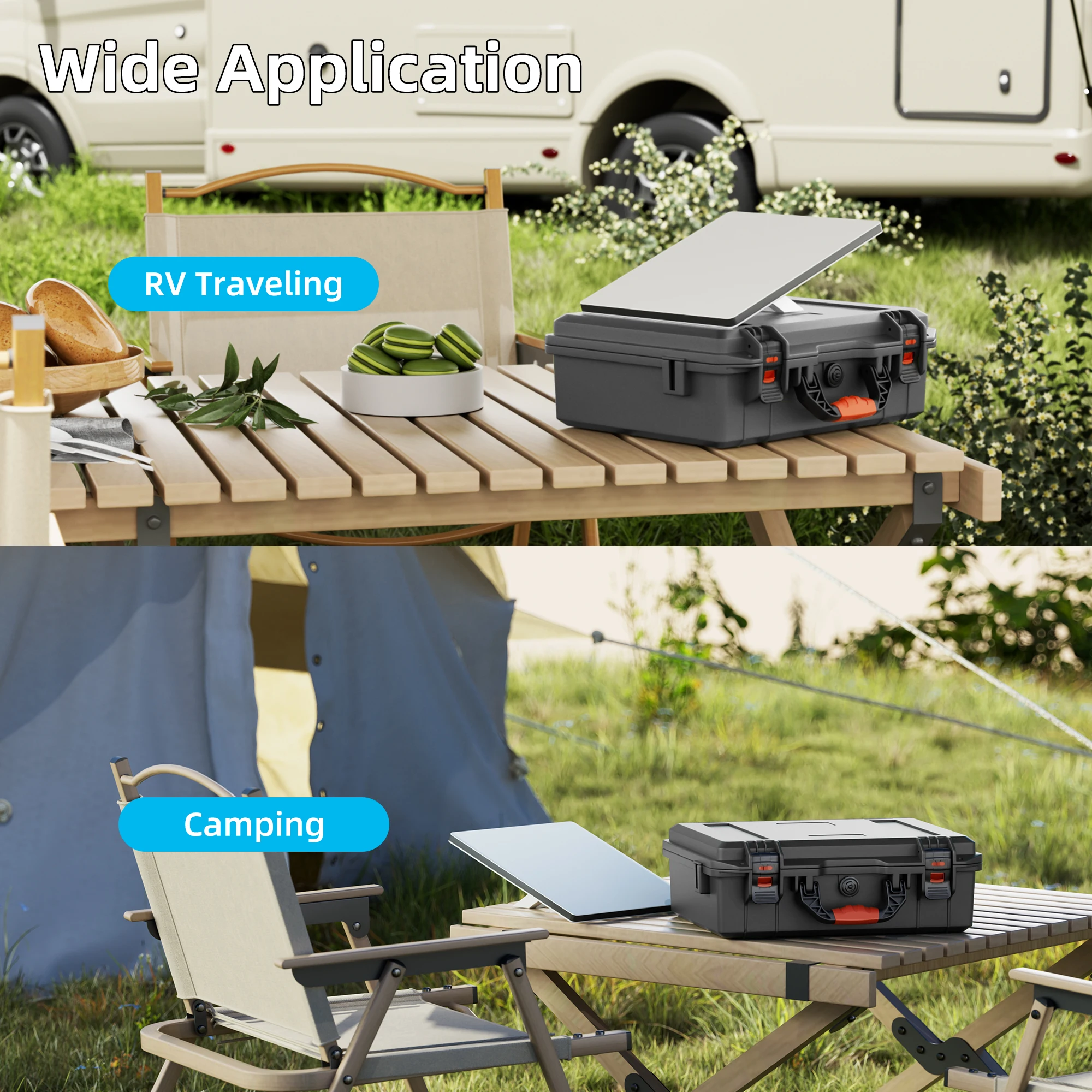 Мини-чехол Starlink Starlink Mini Жесткий водонепроницаемый дорожный чехол для литого пенопласта для аксессуаров Запираемая сумка для хранения (art.: 3920cefe1ba0a) - 3920cefe1ba0a