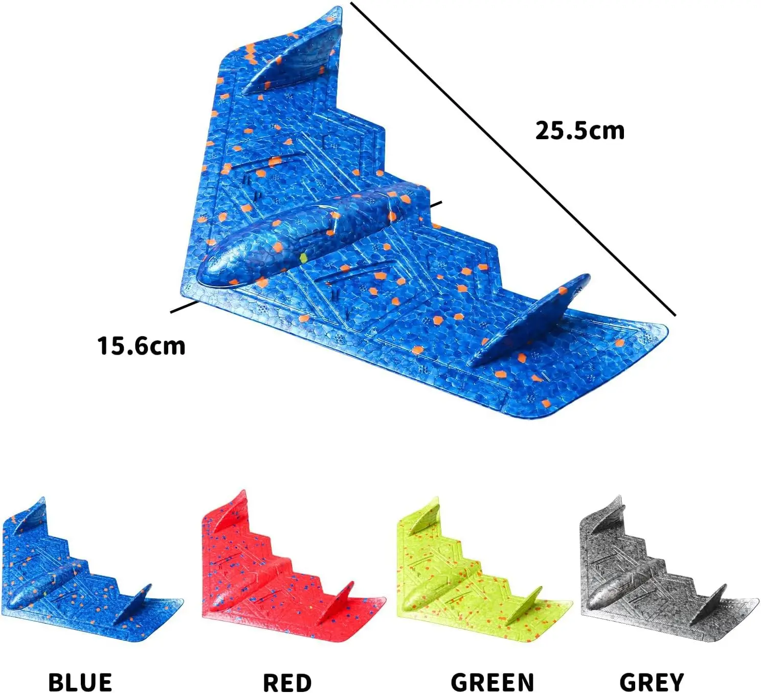 4 шт./упаковка детский пенопластовый самолет-призраки