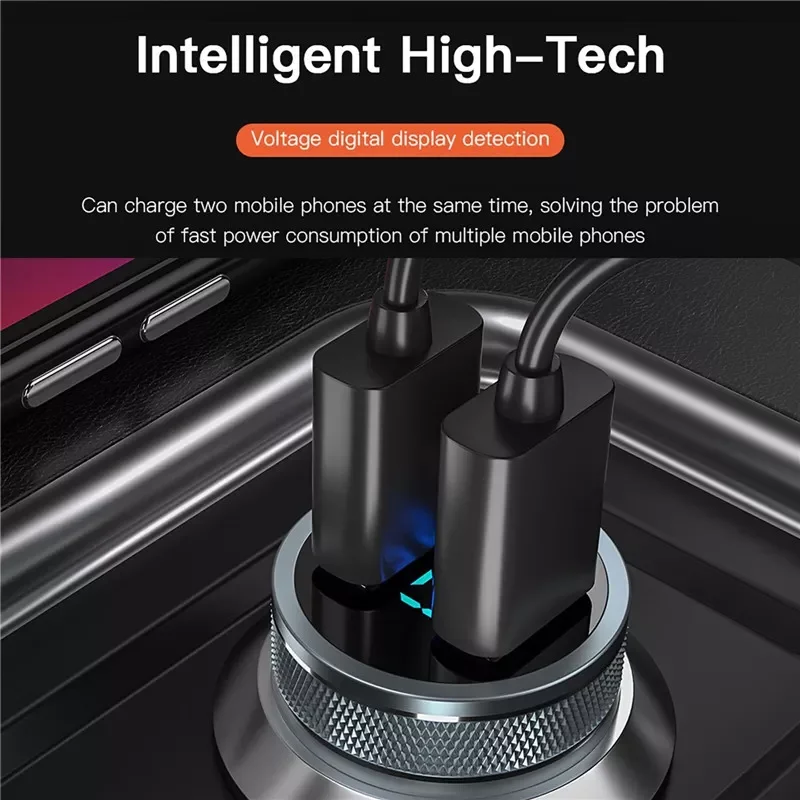 Car Charger For iphone 12 11 36W Quick Charge 3.0 Fast Charging Charger For Xiaomi Auto Type C QC PD 3.0 Mobile Phone Charge