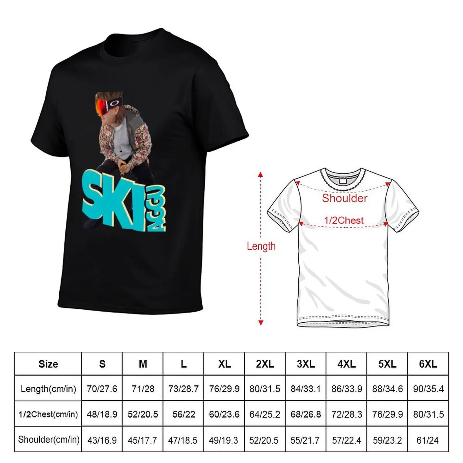 Футболка Ski Aggu, мужская футболка из мягкого хлопка, 100% хлопковая футболка для мужчин, облегающая футболка (art.: 3920d4f5bc2fa) - 3920d4f5bc2fa