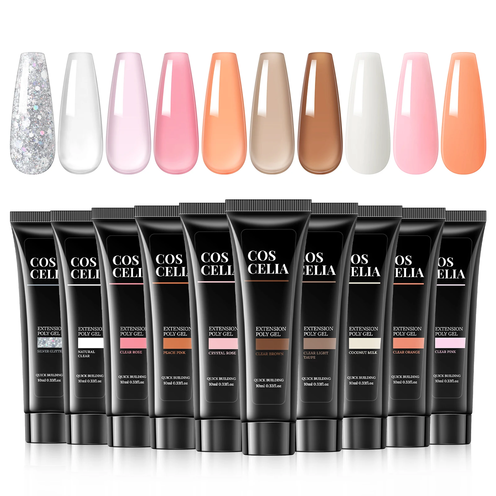 Гель для ногтей Coscelia 10 мл