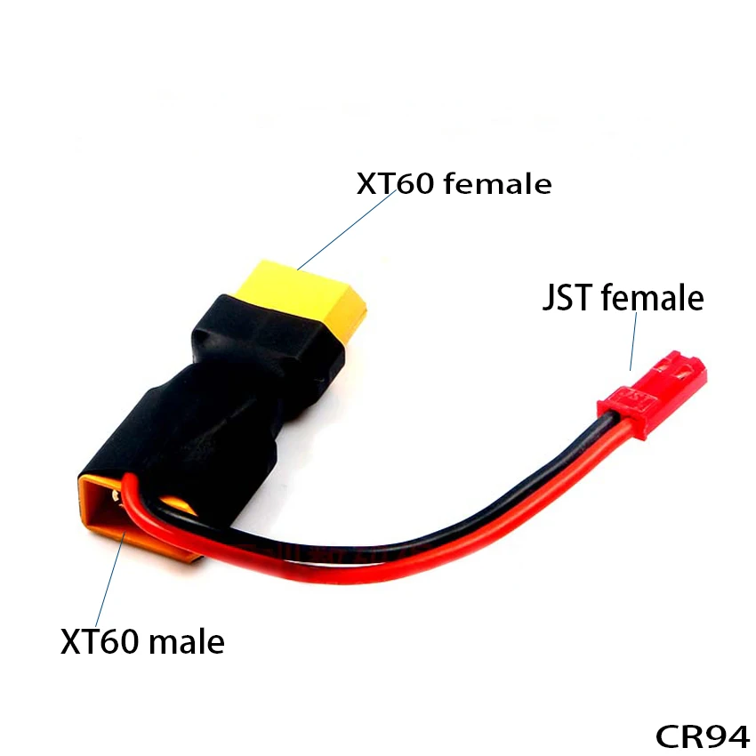 Адаптер питания XT60 XT T штекер-Штекер JST штекер/гнездо