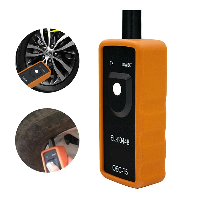 

El-50448tpms инструмент активации OEC-t5 подходит для общего устройства сброса давления в шинах.