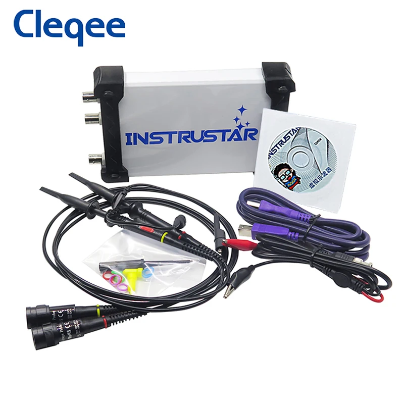 

ISDS205B 5 в 1 20M виртуальный ПК USB цифровой осциллоскоп + спектр + анализатор + DDS + развертка + рекордер данных двухканальный 48 мкс/с