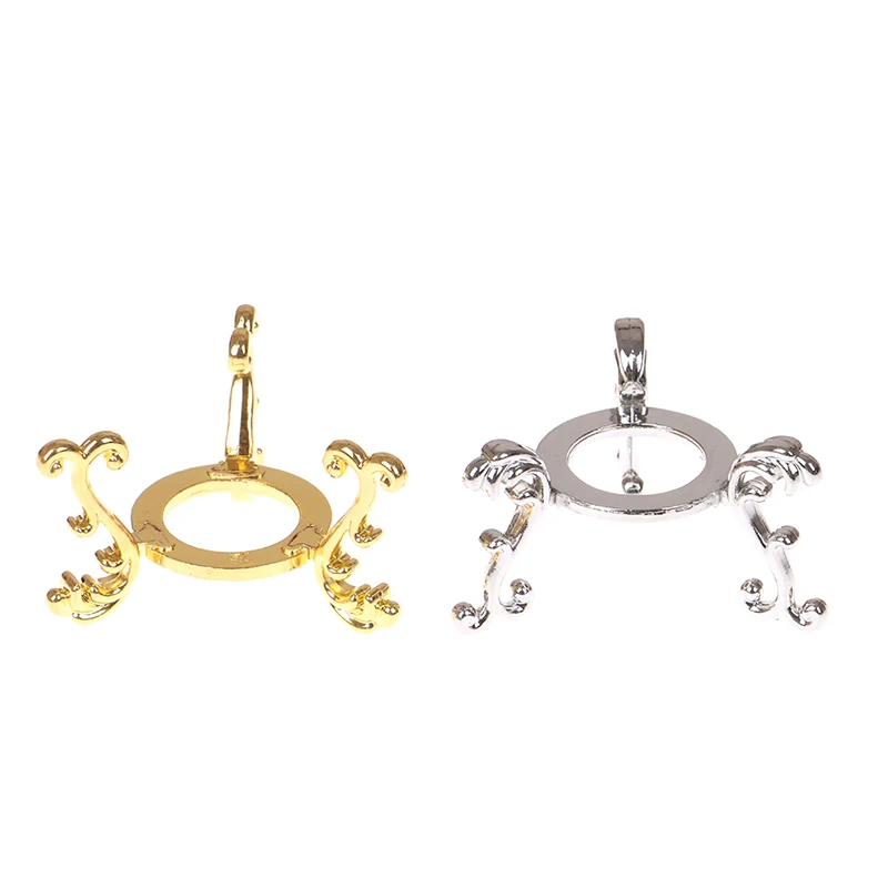 Металлическая позолоченная подставка для яиц в европейском стиле хрустальных