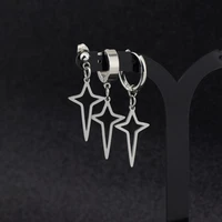 ear studs party drop earring korean style punk cross star earrings women earrings jewelry gifts