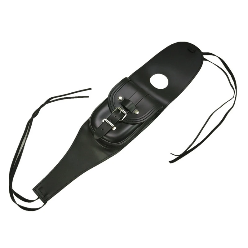 

Motorcycle Gas Tank Bag Console Center Pouch Leather Bag Waterproof PU Leather Storage Bag for Keys Cellphone