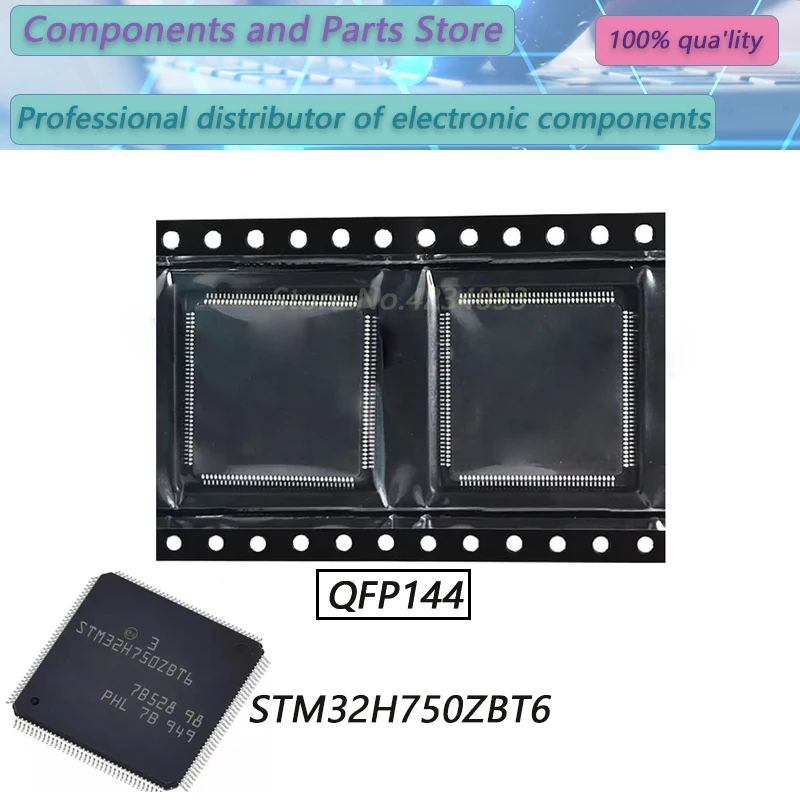 1PCS STM32H750ZBT6 STM32H750Z STM32H LQFP144 New Original Stock