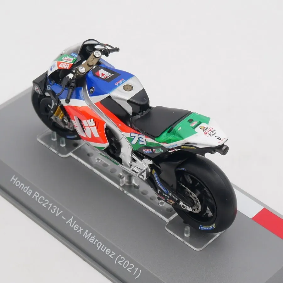 Модель мотоцикла Diecast Ixo 1:18 Moto GP 2021 RC213V Алекс Маркес, литая из сплава (art.: 3920d505cc237) - 3920d505cc237