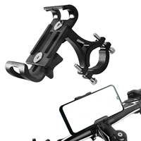 bike phone mount aluminum alloy motorcycle handlebar mount for bicycles motorcycles baby carriages bike phone holder compatible