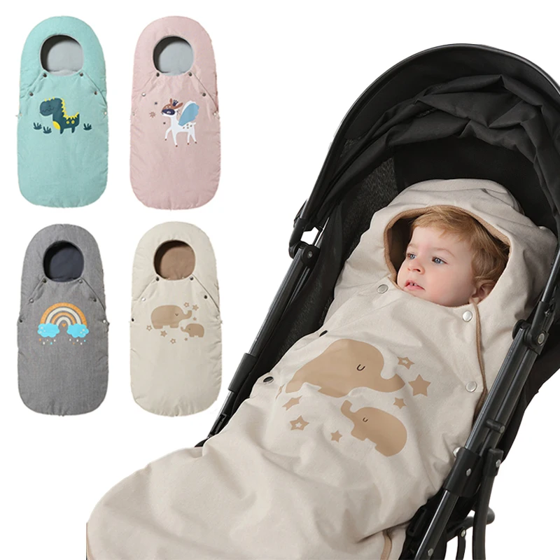 

Baby Winter Stroller Bags Waterproof Cocoon Swaddle Envelope for Newborns Windproof Bedding Sleeping Bag Baby Stuff for 0-1Y