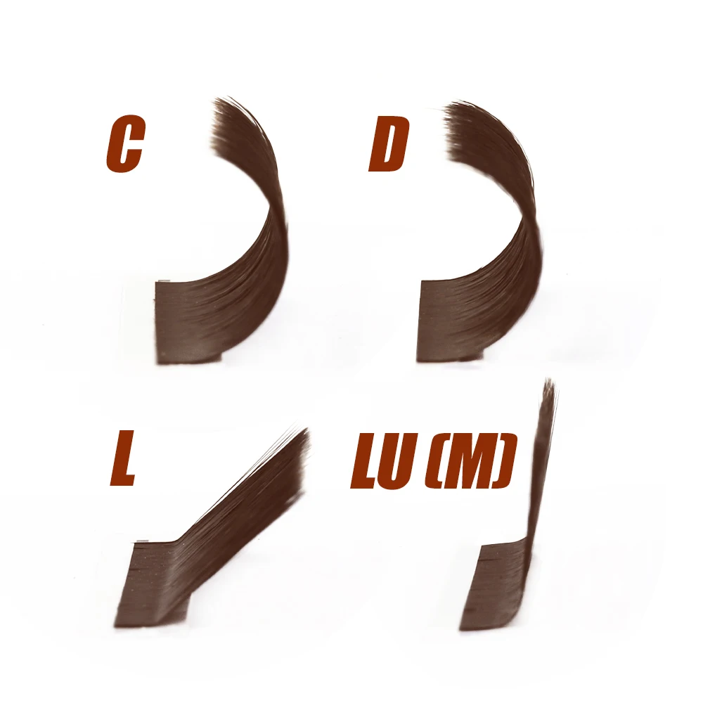 Фото FADVAN коричневые YY/3D/4D/5D ресницы W-образные ресницы из искусственной норки D Curl натуральные мягкие бразильские ресницы готовые веерные наращивание ресниц №4