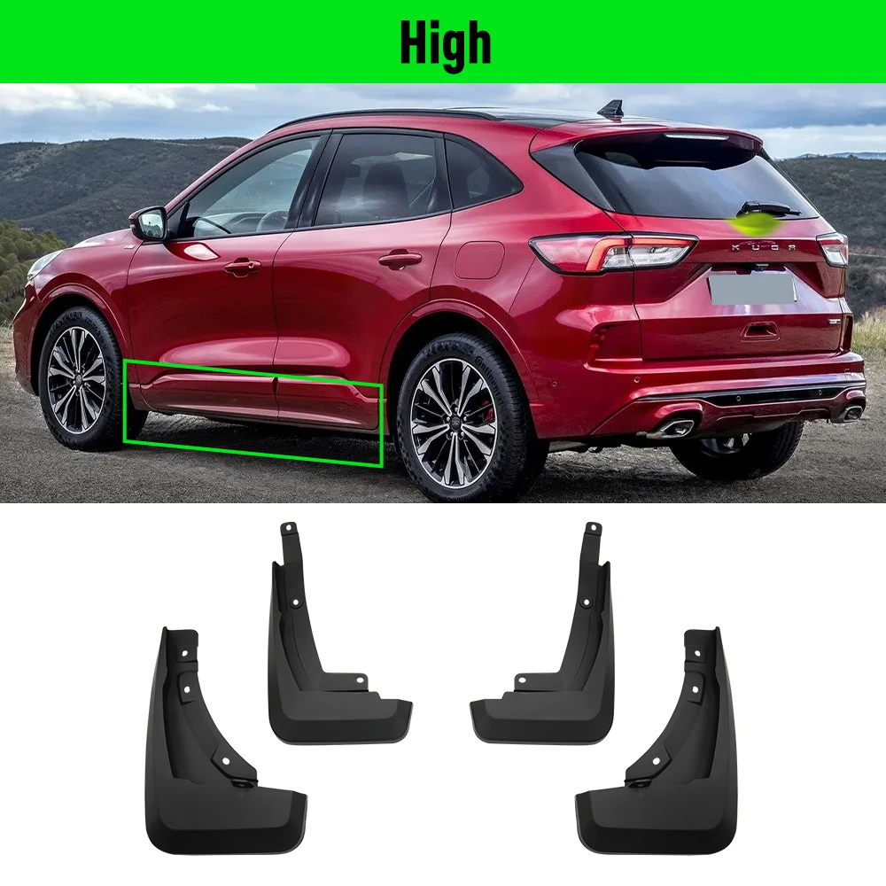 

Для Ford Escape MK4 Kuga MK3 2020-2025 2021 2022 2023 2024 брызговики на крыло брызговики брызговики автомобильные аксессуары