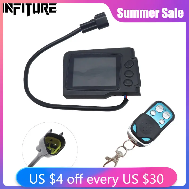 

12V/24V For 5kw 8kw Car Diesels Air Heater Parking Car Heater Accessories Diesel Air Heater LCD Monitor Switch + Remote Control