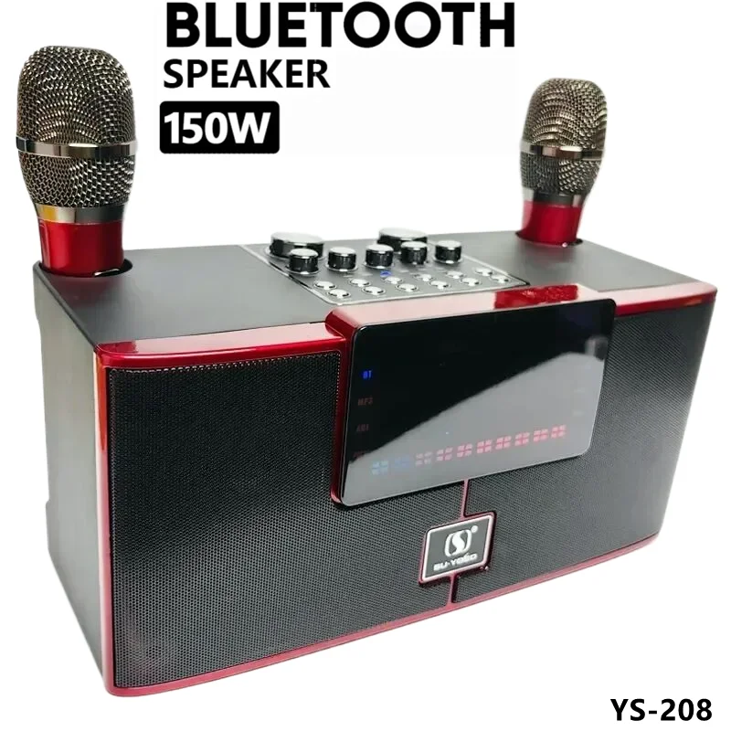 Портативный Bluetooth-динамик Caixa De Som беспроводной объемный сабвуфер музыка HiFi Dj