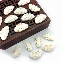 natural freshwater shell carved auspicious cloud pendant 16x25mm for diy making gift charm jewelry necklace earring accessories