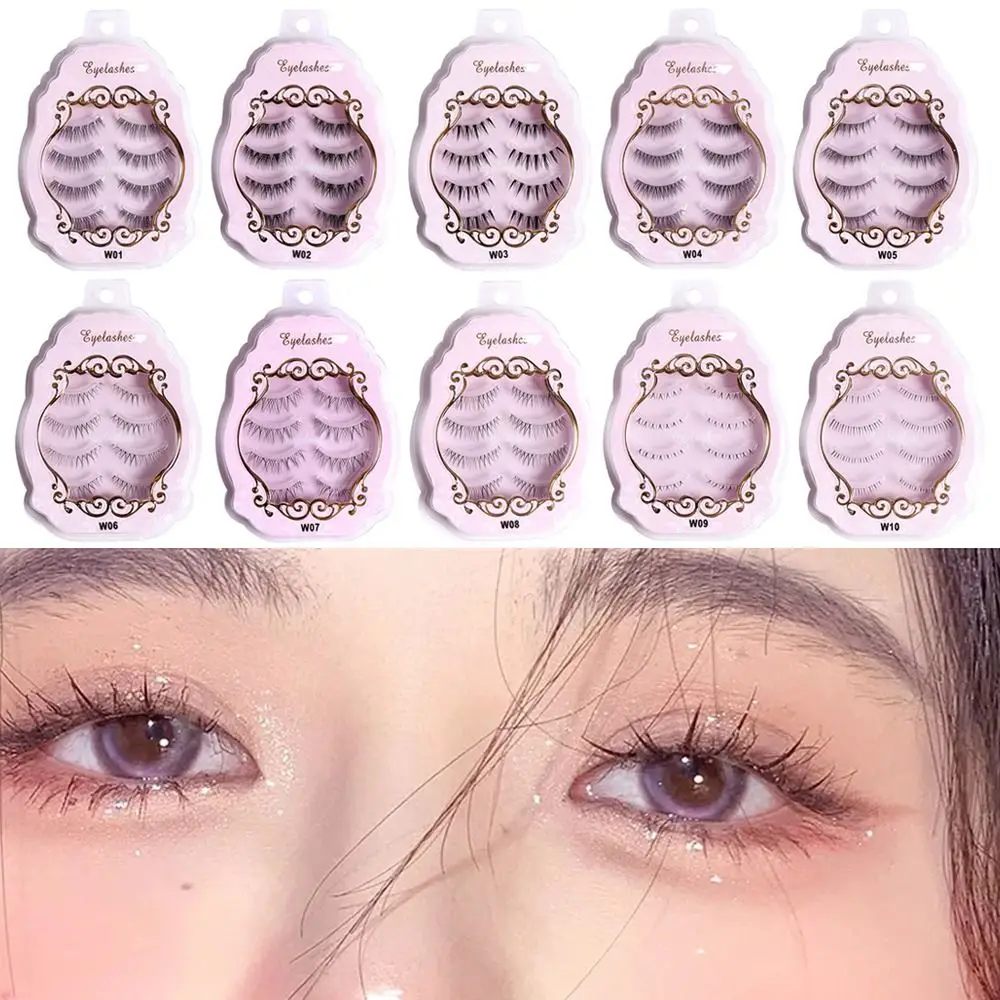Beauty Eye Makeup Tools Masquerade Party Natural Look Asian Anime Lashes Cosplay Lashes Lower eyelash False Eyelashes