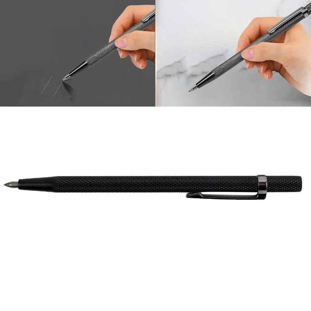 

Прочная ручка для резки плитки, инструмент, черная ручка-маркер для керамического стекла, простая в эксплуатации, тонкая работа для резки плитки
