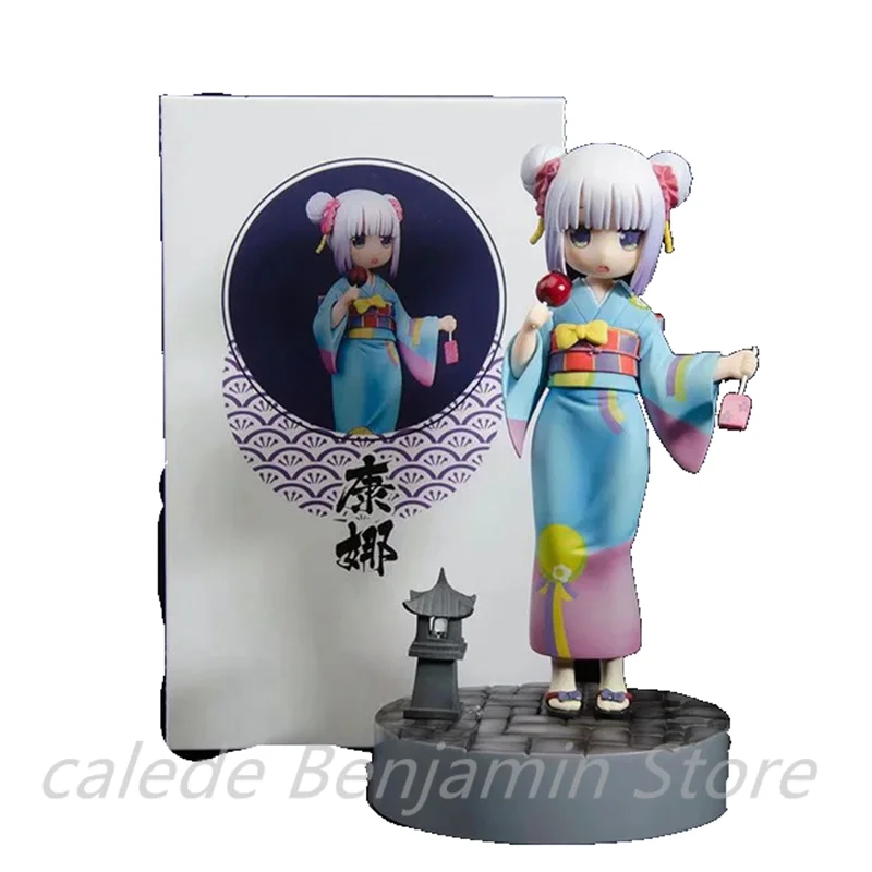 

Аниме масштаб 1/8 окрашенная фигурка Miss Kobayashi S дракон версия Kanna Kamui экшн-фигурка из ПВХ игрушки Brinquedos 18 см