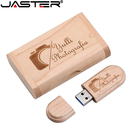 Деревянные флэш-накопители JASTER Pen Drive USB 2.0 128 ГБ