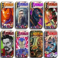 marvel comics phone case for xiaomi redmi 9 9t 9at 9a 9c note 9 pro max 5g 9t 9s 10s 10 pro max 10t 5g tpu silicone cover